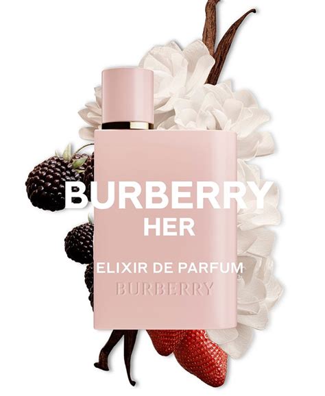 macy's burberry her elixir.